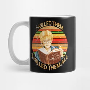 I killed Them I Kill Them all-Vintage Mug